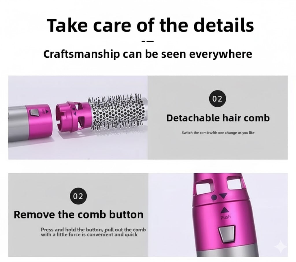 Alevoo 5-in-1 Multi-Glam Styler